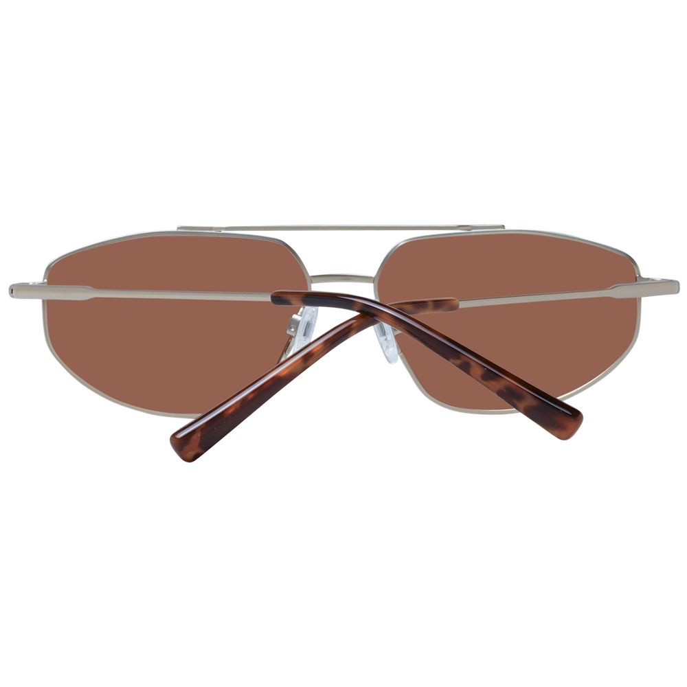 Serengeti Gold Metal Sunglasses - Luxe Nova