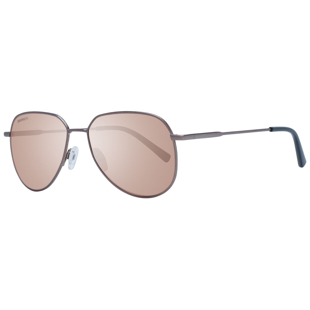 Serengeti Bronze Metal Sunglasses - Luxe Nova