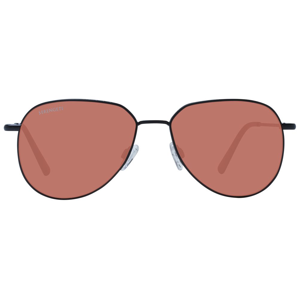 Serengeti Black Metal Sunglasses - Luxe Nova