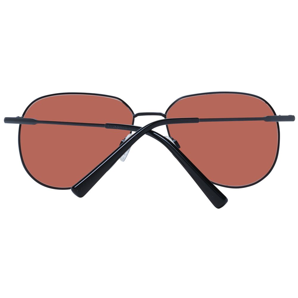 Serengeti Black Metal Sunglasses - Luxe Nova