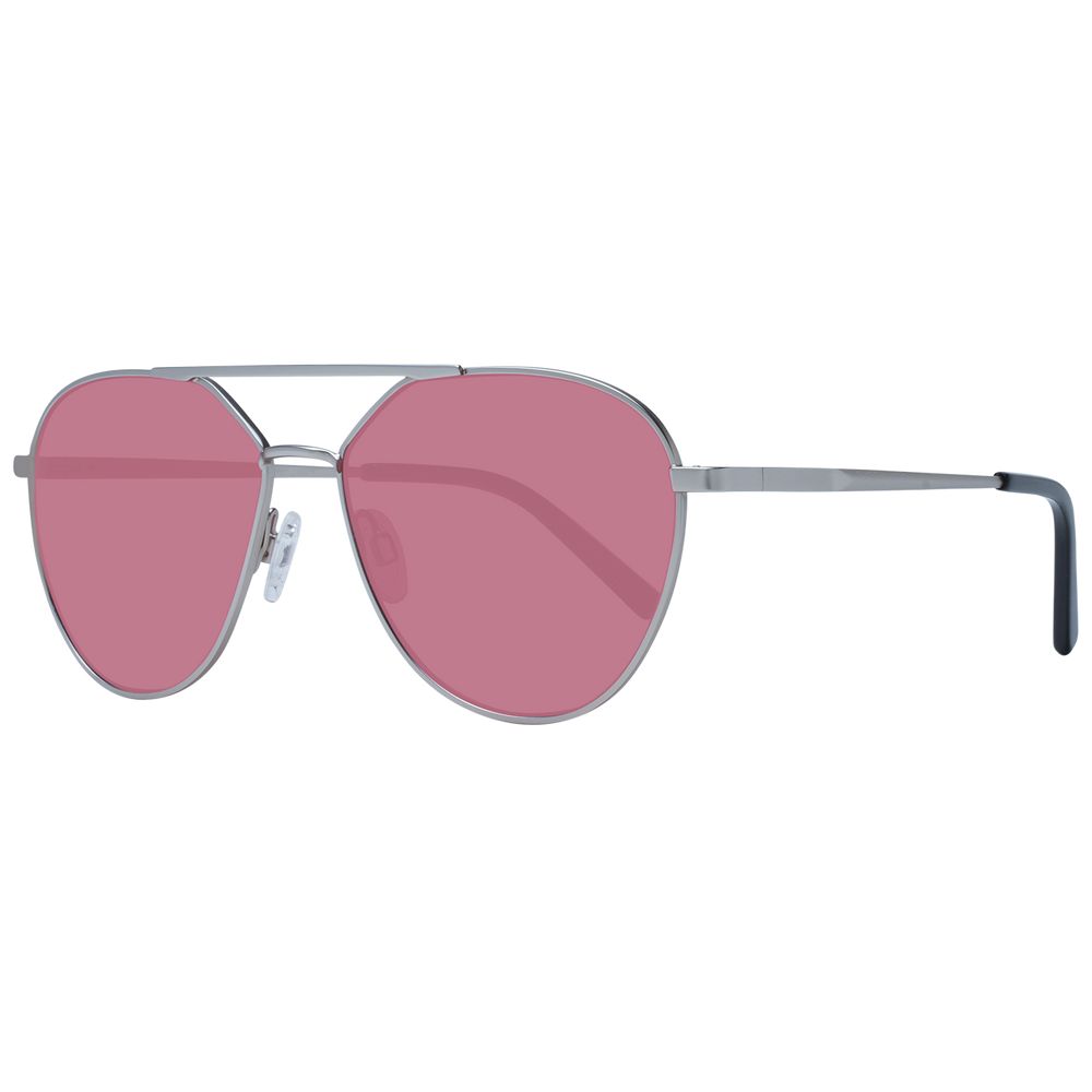 Serengeti Silver Metal Sunglasses - Luxe Nova