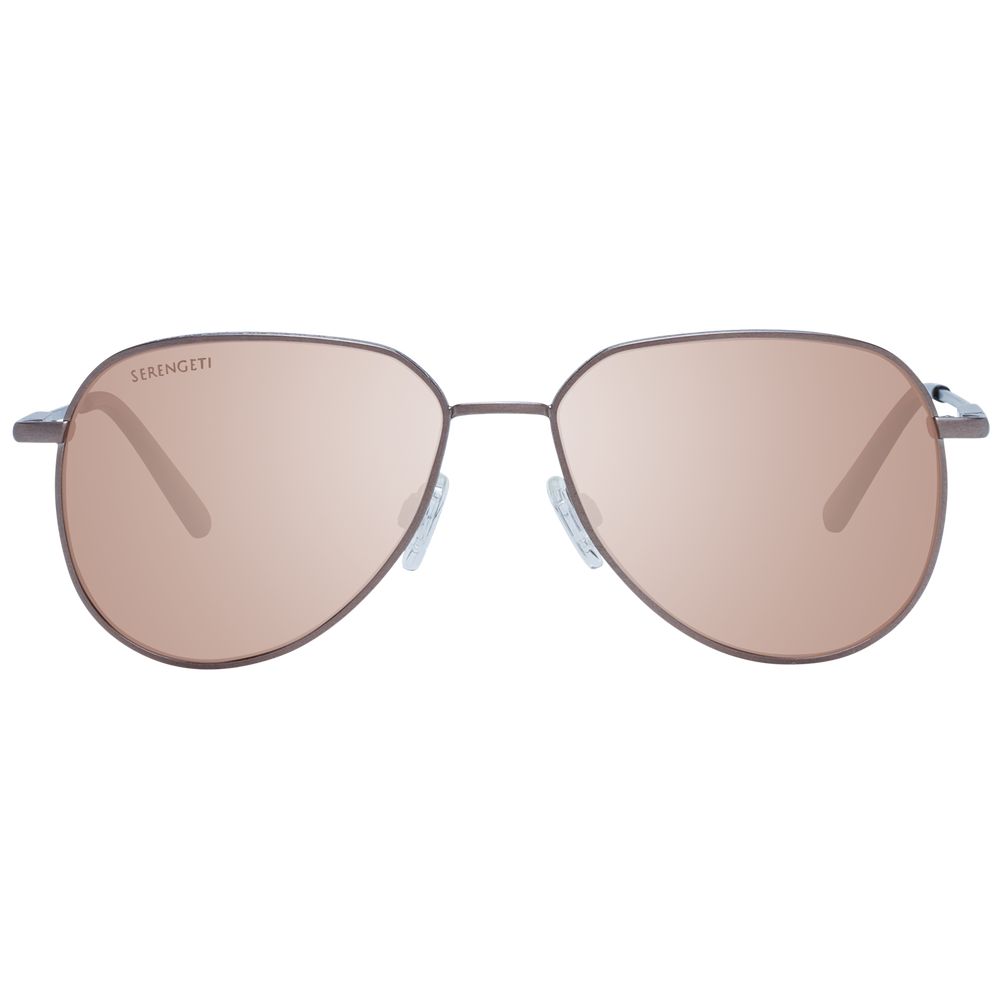 Serengeti Bronze Metal Sunglasses - Luxe Nova