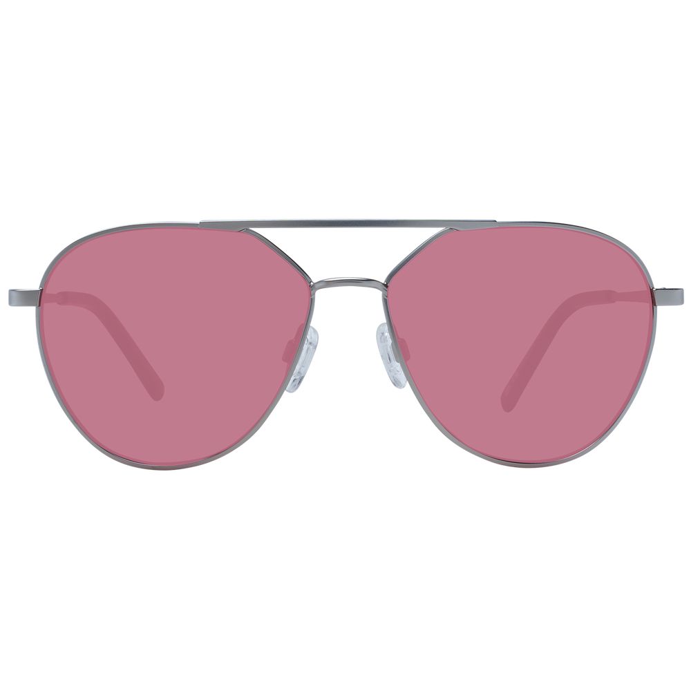 Serengeti Silver Metal Sunglasses - Luxe Nova