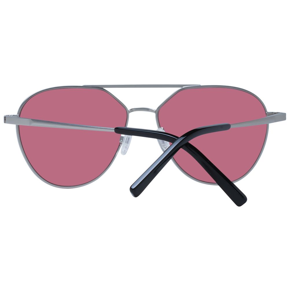 Serengeti Silver Metal Sunglasses - Luxe Nova