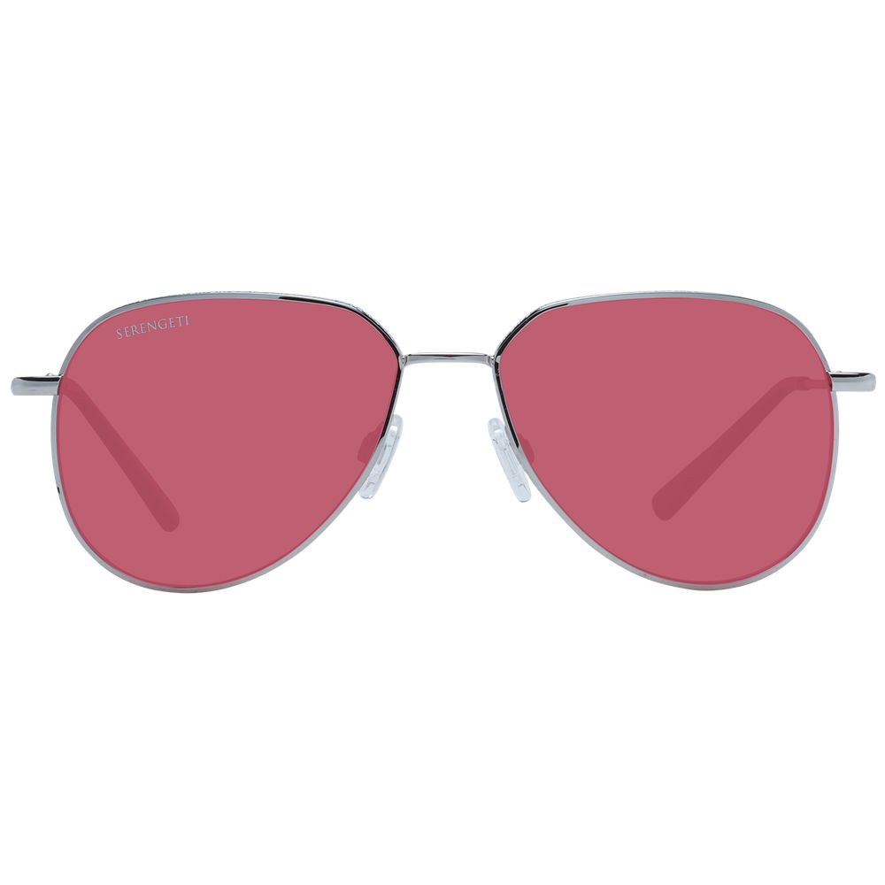 Serengeti Silver Metal Sunglasses - Luxe Nova