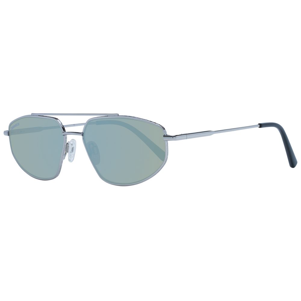 Serengeti Silver Metal Sunglasses - Luxe Nova