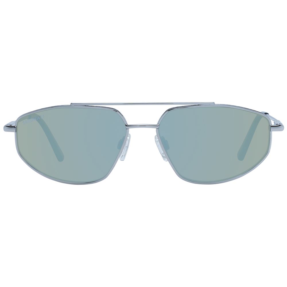 Serengeti Silver Metal Sunglasses - Luxe Nova