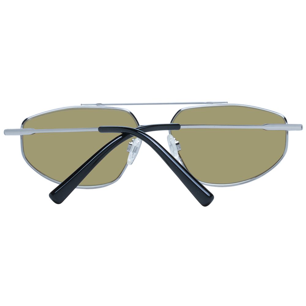 Serengeti Silver Metal Sunglasses - Luxe Nova
