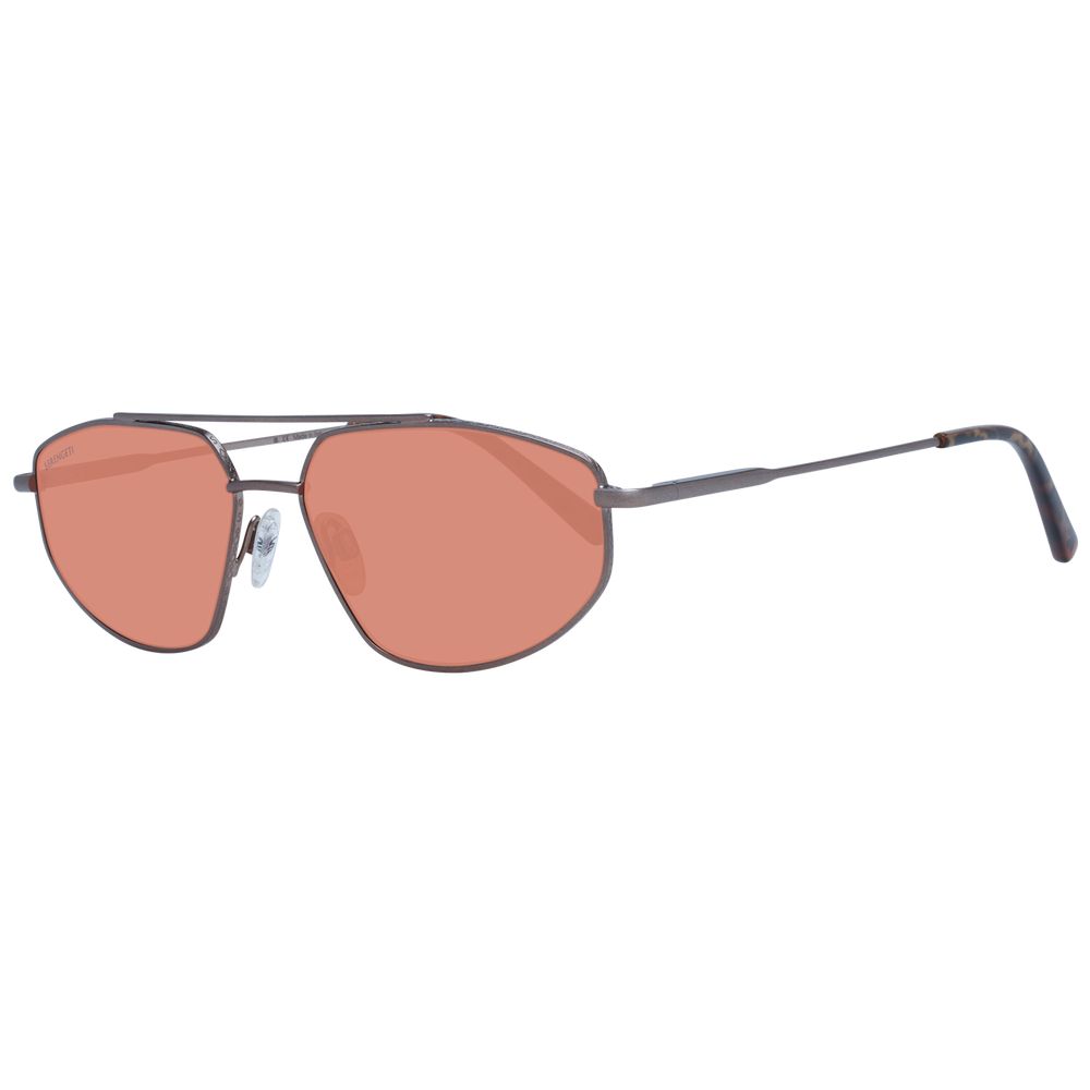 Serengeti Bronze Metal Sunglasses - Luxe Nova