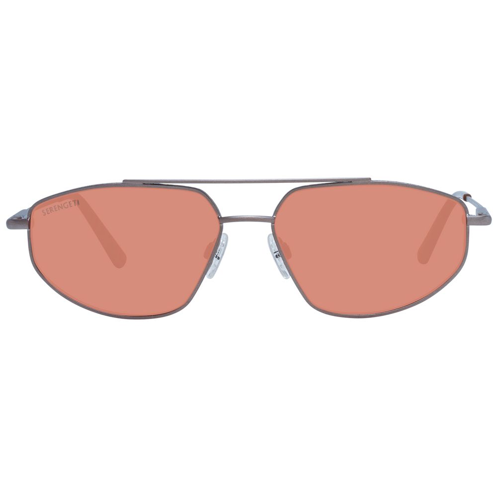 Serengeti Bronze Metal Sunglasses - Luxe Nova