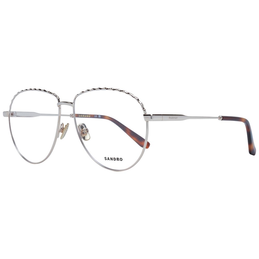 Sandro Rose Gold Metal Glasses (Frames) - Luxe Nova