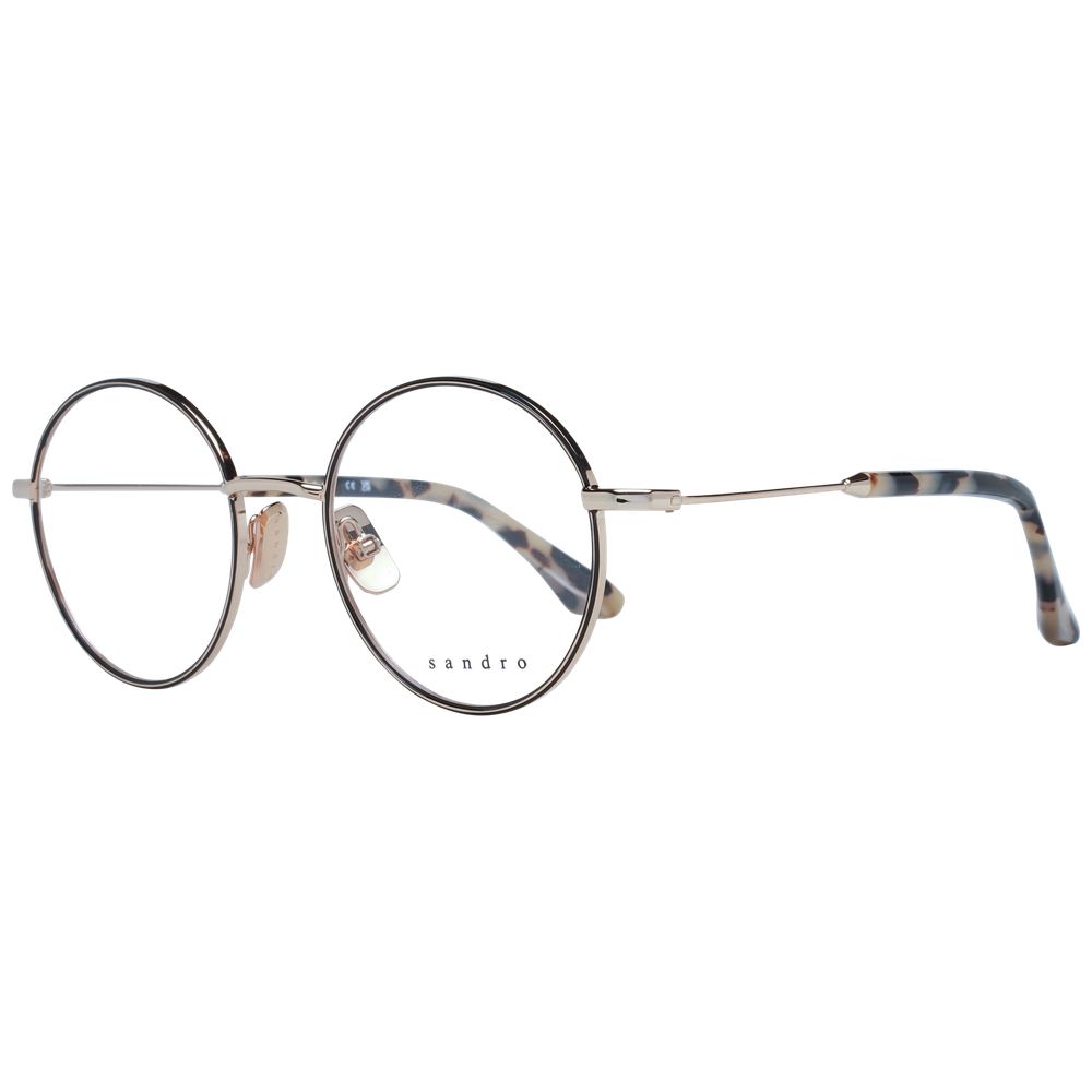 Sandro Black Stainless Steel Glasses (Frames) - Luxe Nova