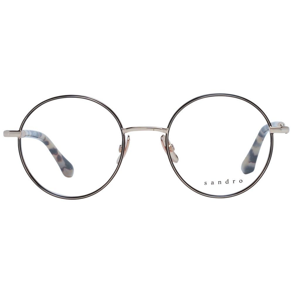 Sandro Black Stainless Steel Glasses (Frames) - Luxe Nova