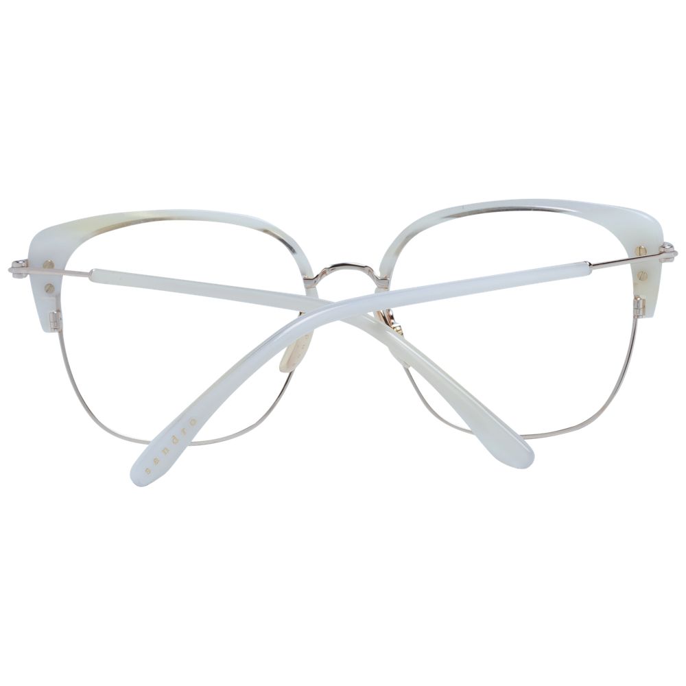 Sandro White Stainless Steel Glasses (Frames) - Luxe Nova