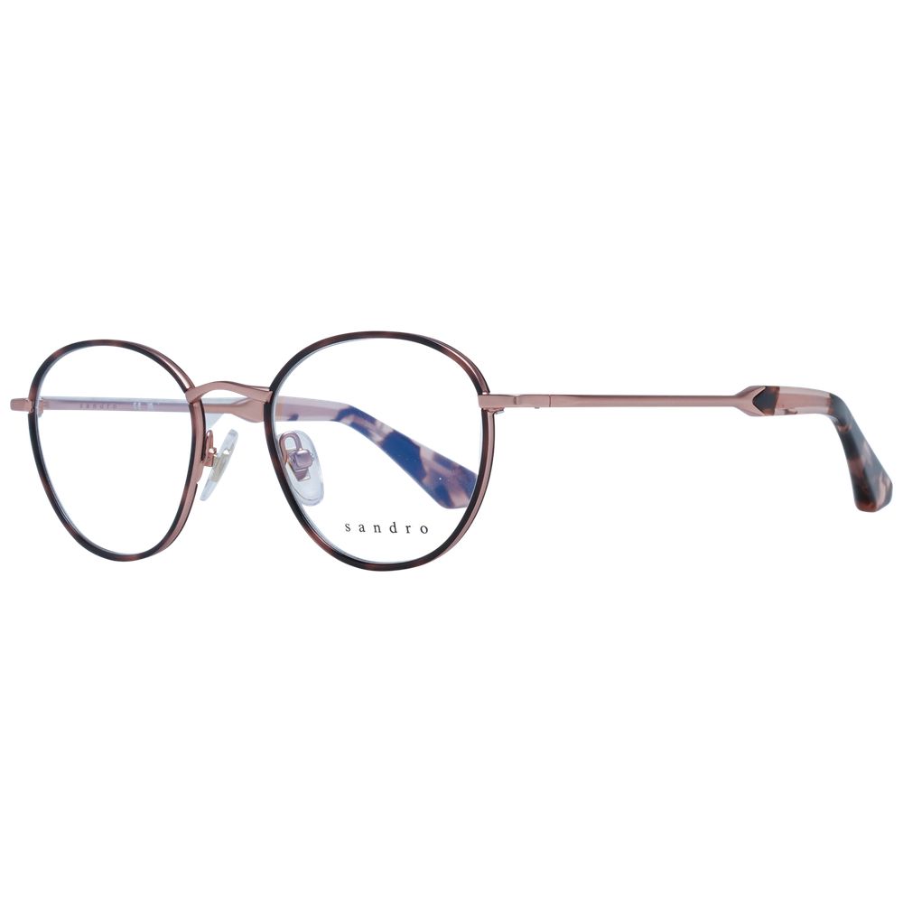 Sandro Brown Stainless Steel Glasses (Frames) - Luxe Nova