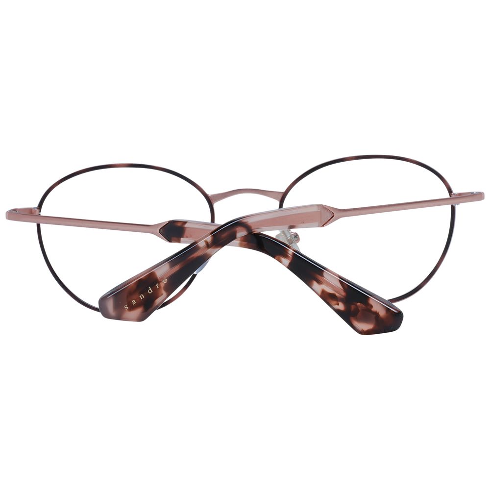 Sandro Brown Stainless Steel Glasses (Frames) - Luxe Nova