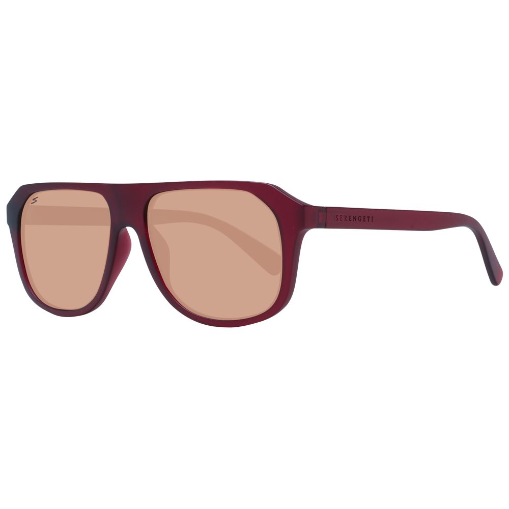 Serengeti Burgundy Eco Nylon Sunglasses - Luxe Nova