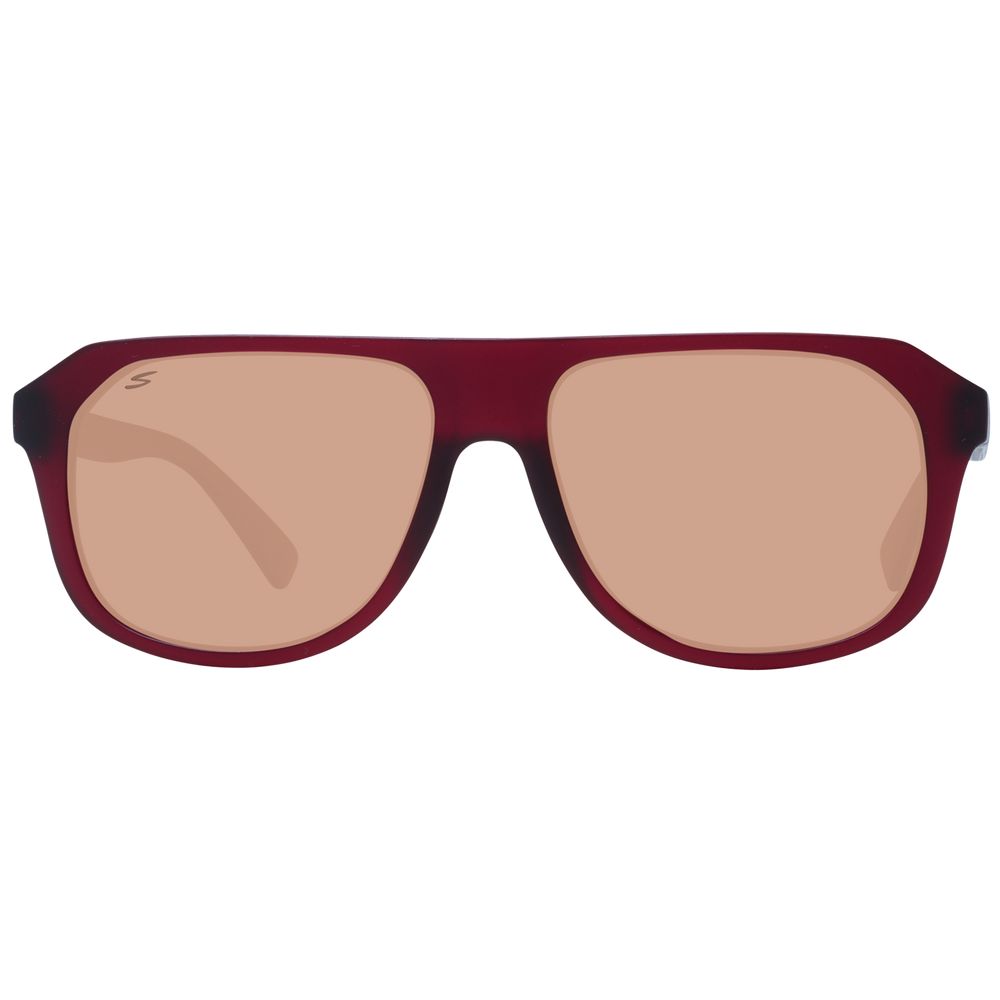 Serengeti Burgundy Eco Nylon Sunglasses - Luxe Nova