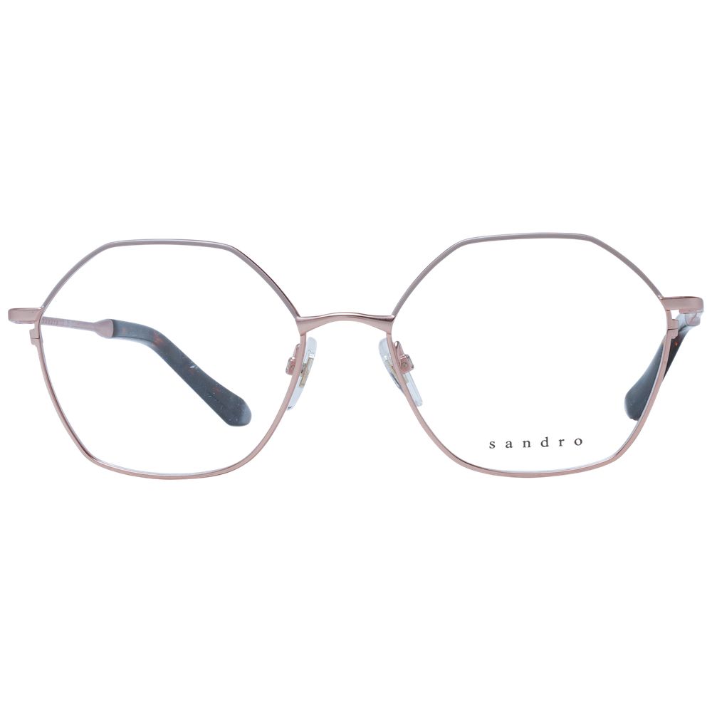 Sandro Rose Gold Stainless Steel Glasses (Frames) - Luxe Nova