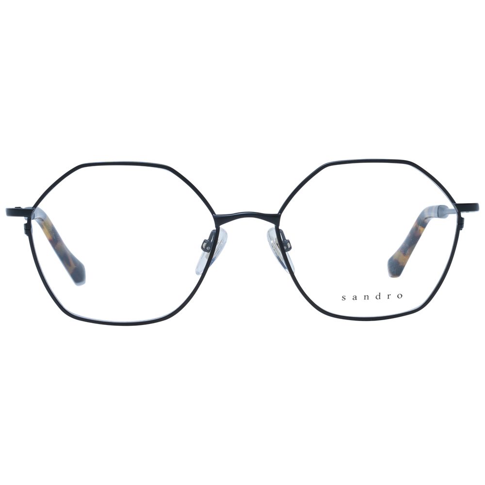 Sandro Black Stainless Steel Glasses (Frames) - Luxe Nova