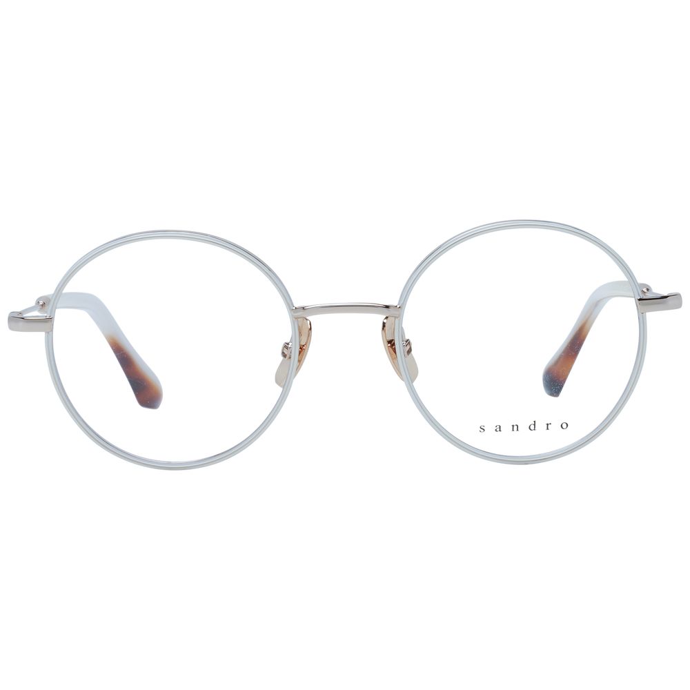 Sandro White Stainless Steel Glasses (Frames) - Luxe Nova