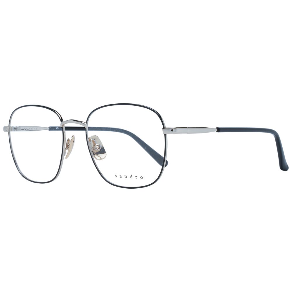 Sandro Black Stainless Steel Glasses (Frames) - Luxe Nova