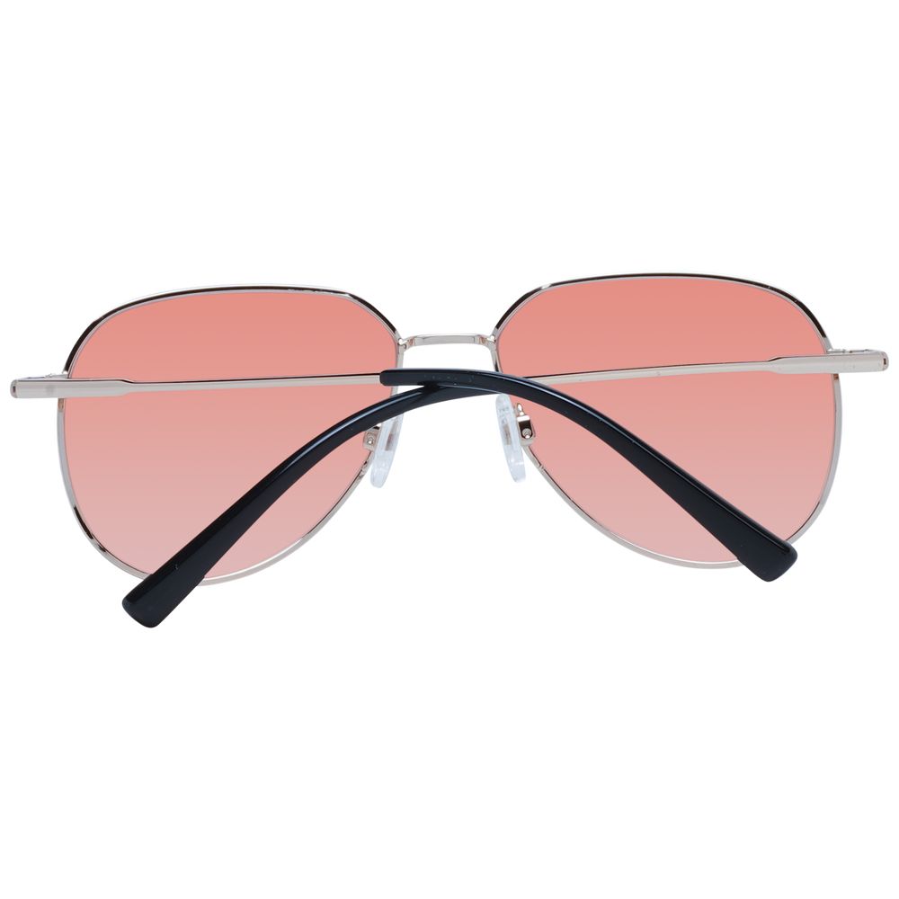 Serengeti Rose Gold Metal Sunglasses - Luxe Nova