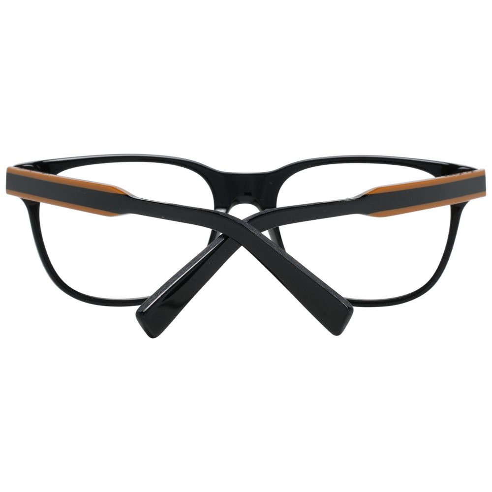 Ermenegildo Zegna Black Plastic Glasses (Frames) - Luxe Nova