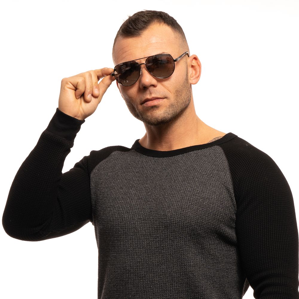 Guess Gray Metal Sunglasses - Luxe Nova