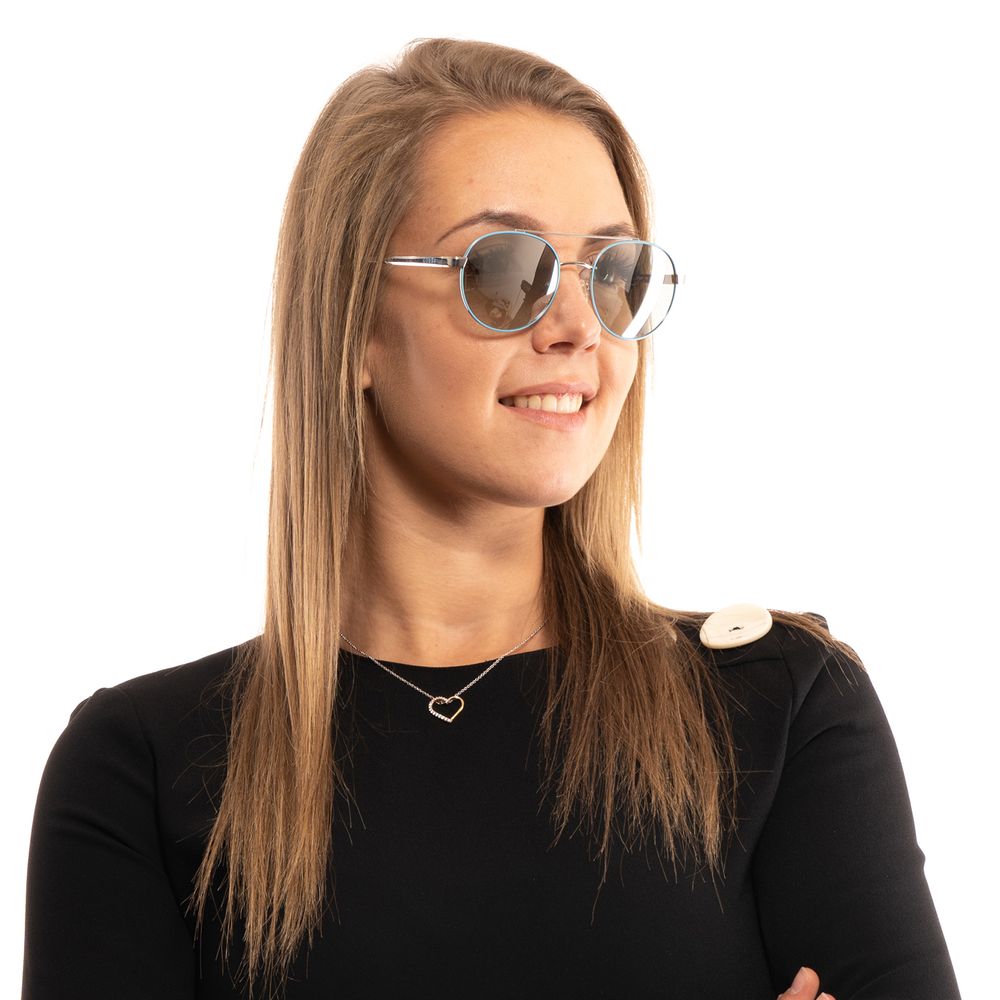 Guess Turquoise Metal Sunglasses - Luxe Nova