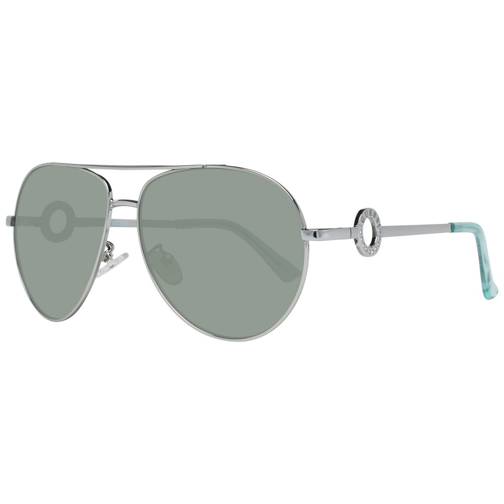 Guess Silver Metal Sunglasses - Luxe Nova