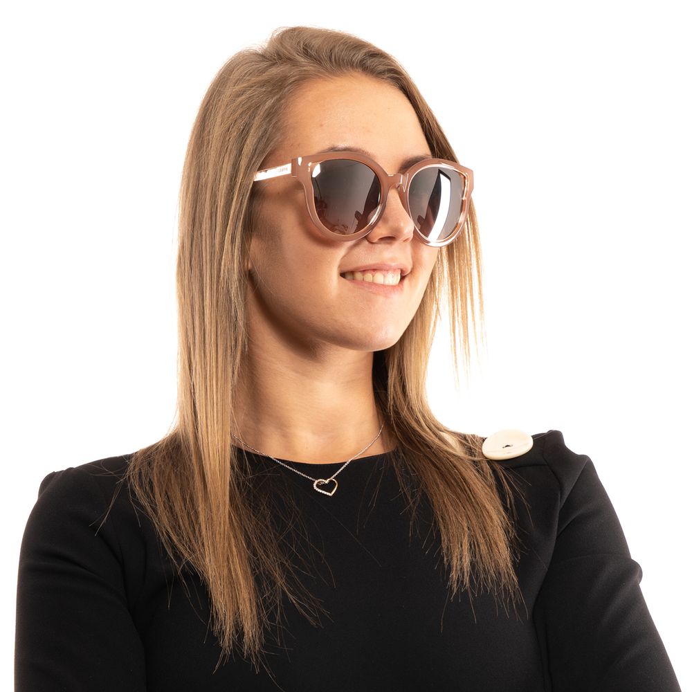 Guess Brown Metal & Plastic Sunglasses - Luxe Nova