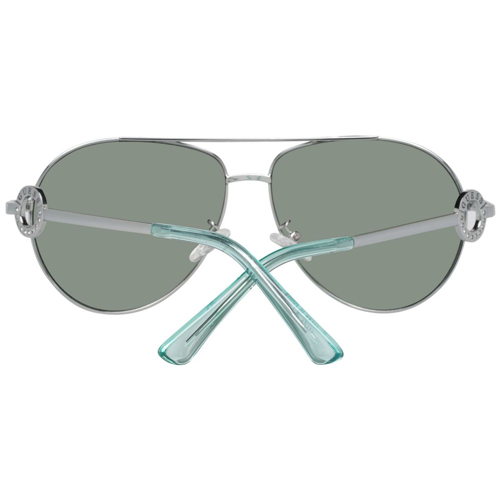 Guess Silver Metal Sunglasses - Luxe Nova