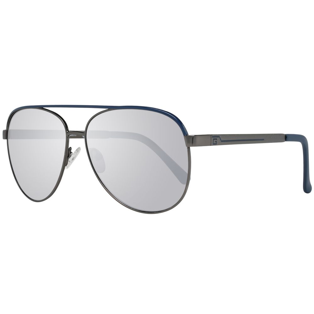 Guess Gray Metal Sunglasses - Luxe Nova
