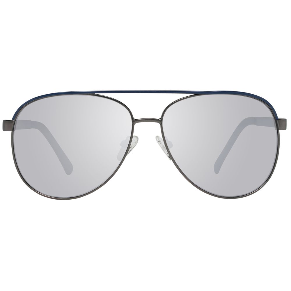 Guess Gray Metal Sunglasses - Luxe Nova