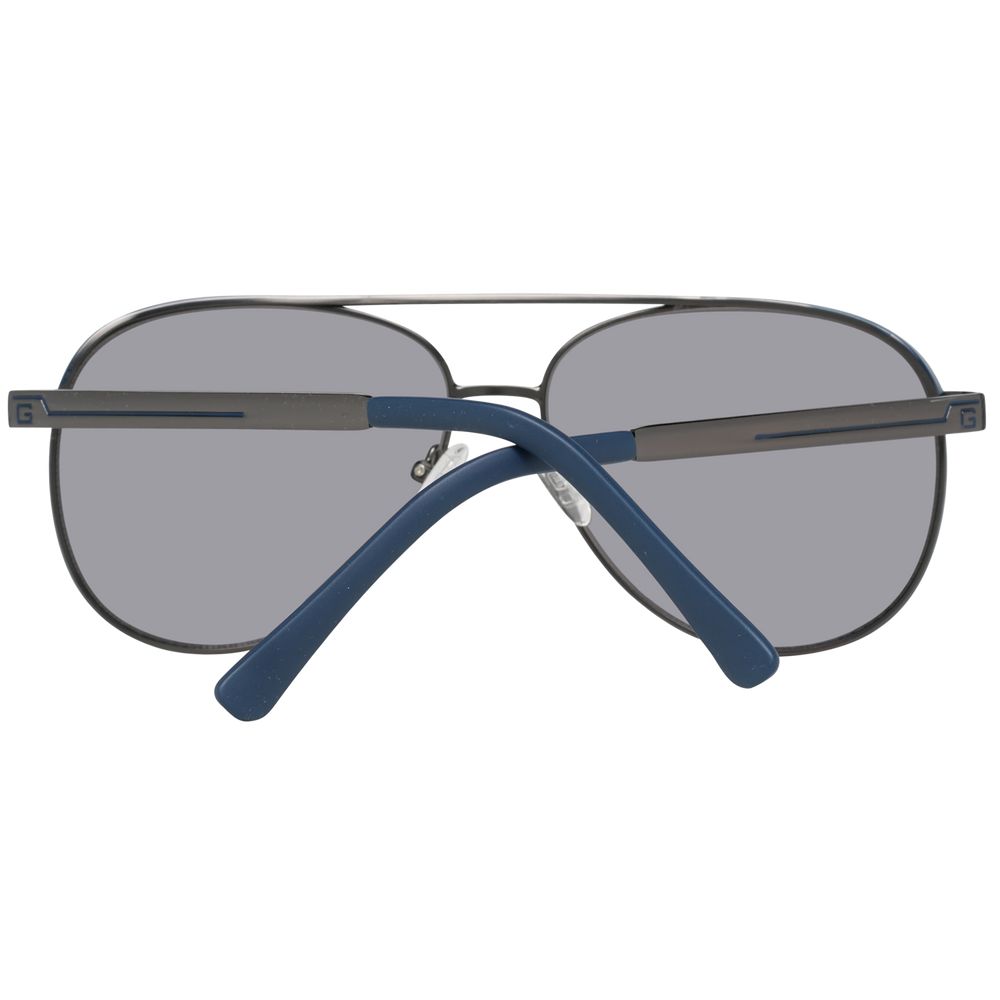 Guess Gray Metal Sunglasses - Luxe Nova