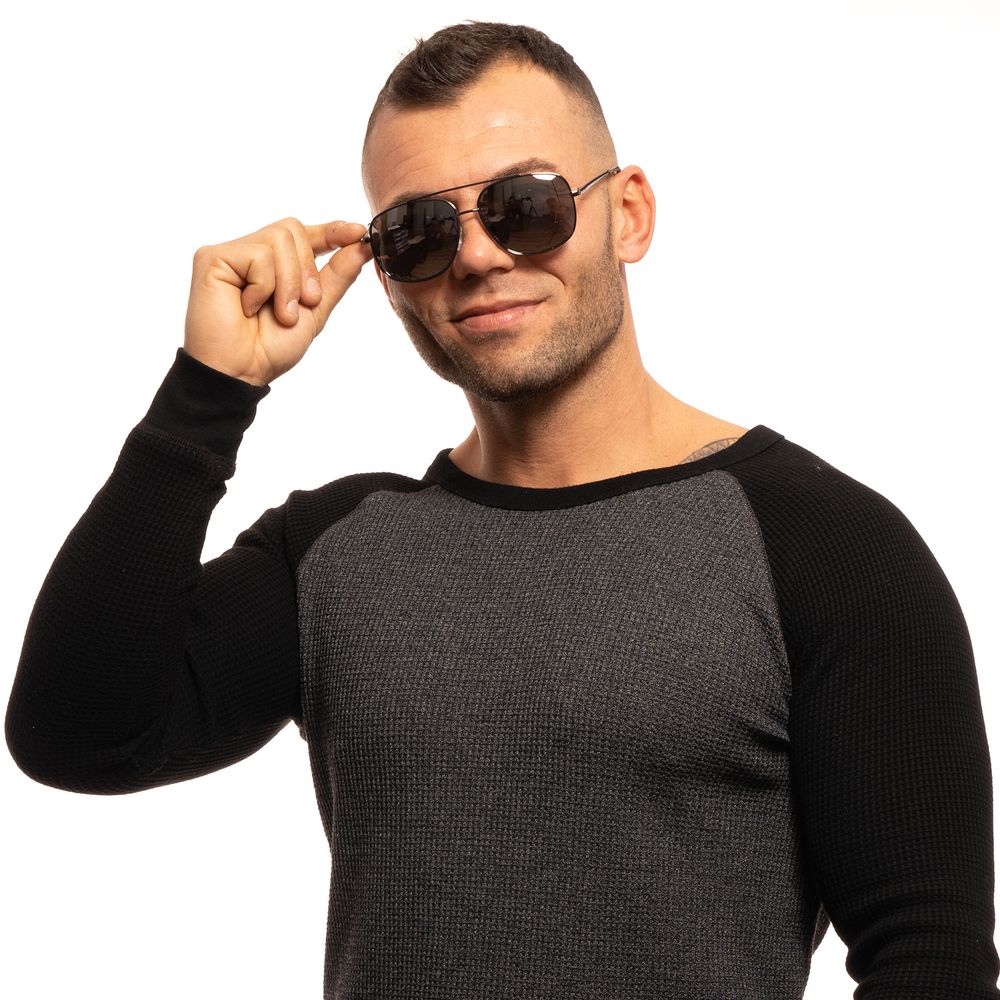 Guess Gray Metal Sunglasses - Luxe Nova