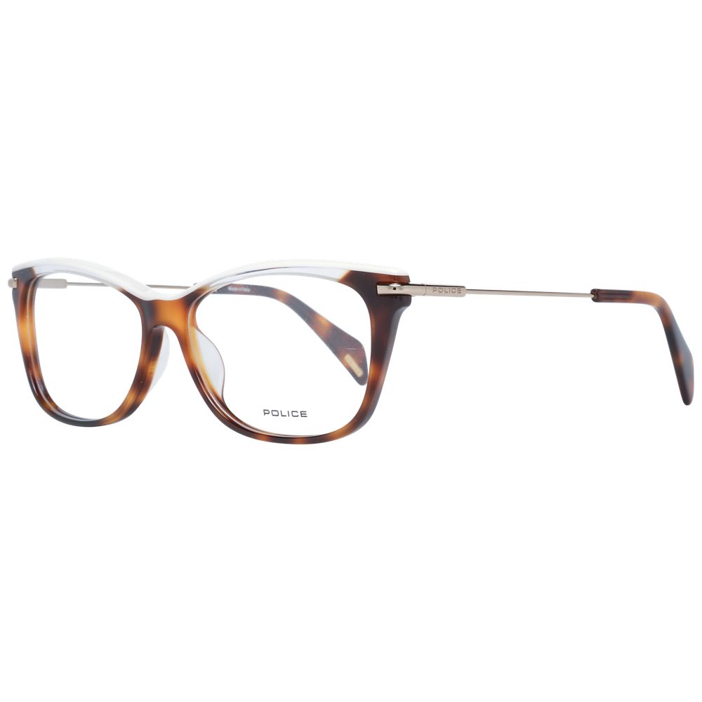 Police Brown Metal & Plastic Glasses (Frames)