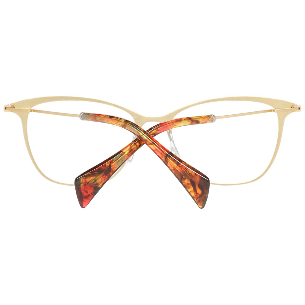 Yohji Yamamoto Gold Metal Glasses (Frames) - Luxe Nova