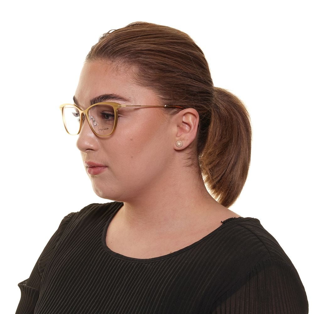 Yohji Yamamoto Gold Metal Glasses (Frames) - Luxe Nova