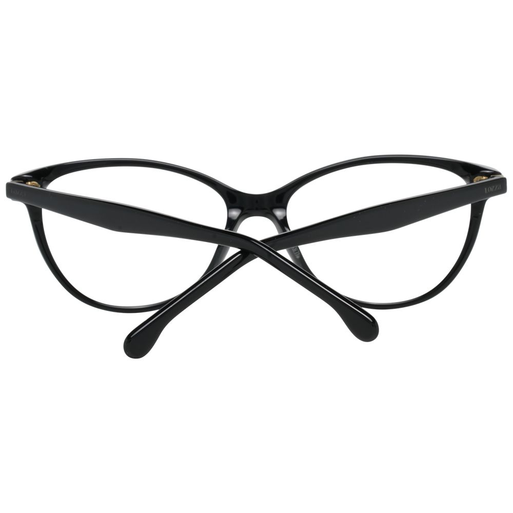 Lozza Black Plastic Glasses (Frames) - Luxe Nova