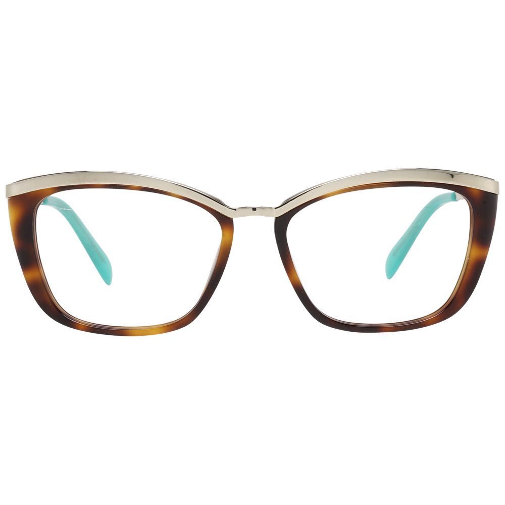 Emilio Pucci Brown Metal & Plastic Glasses (Frames) - Luxe Nova