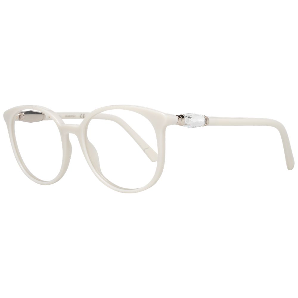 Swarovski White Plastic Glasses (Frames) - Luxe Nova