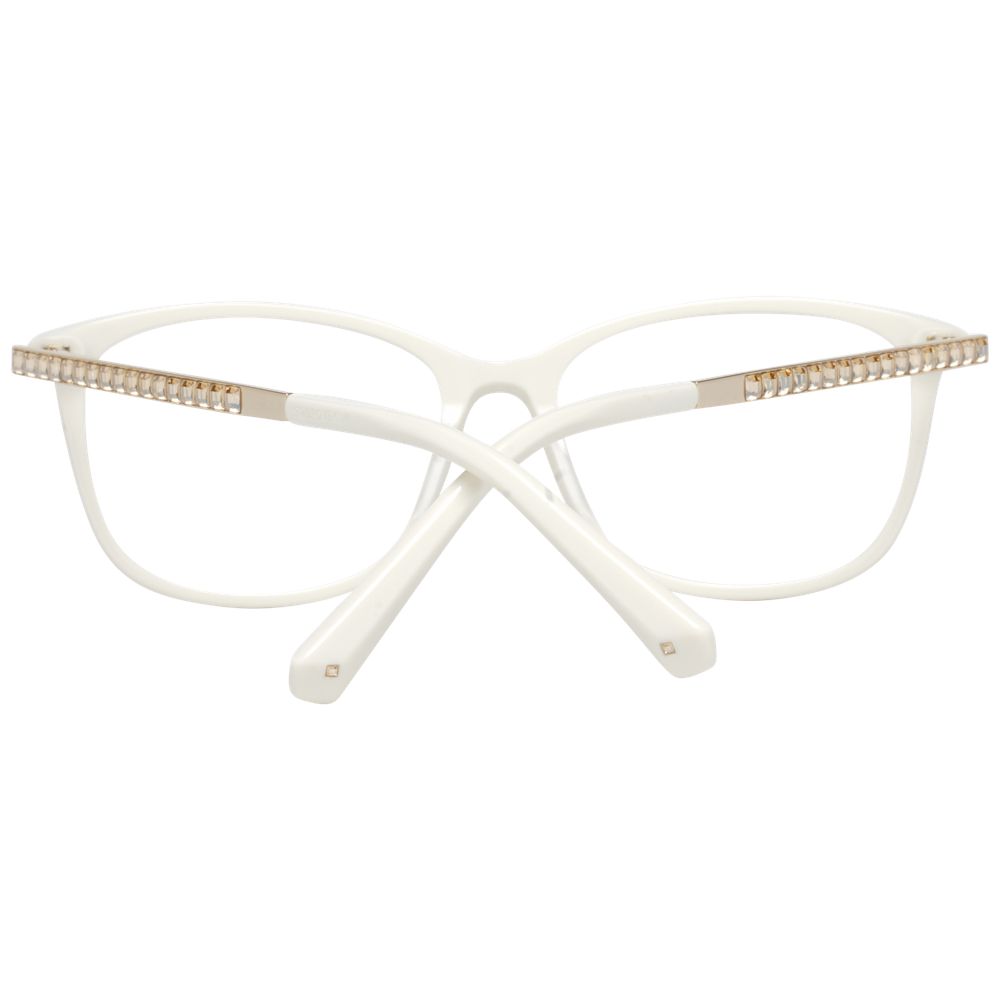 Swarovski White Metal & Plastic Glasses (Frames) - Luxe Nova
