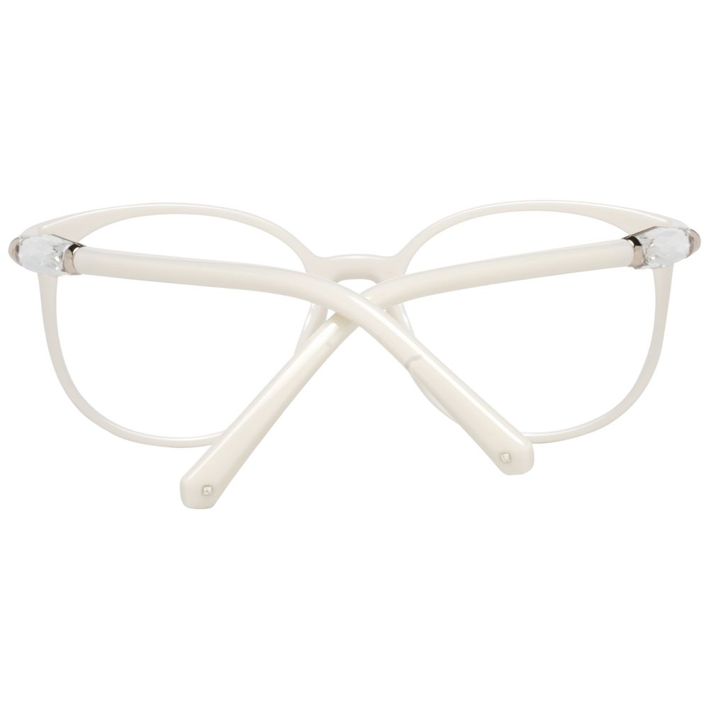 Swarovski White Plastic Glasses (Frames) - Luxe Nova