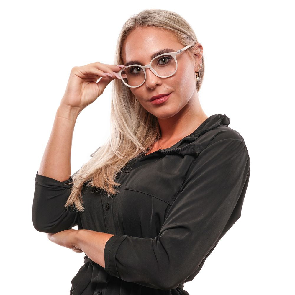 Swarovski White Plastic Glasses (Frames) - Luxe Nova