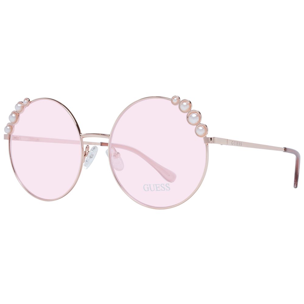 Guess Rose Gold Metal Sunglasses - Luxe Nova