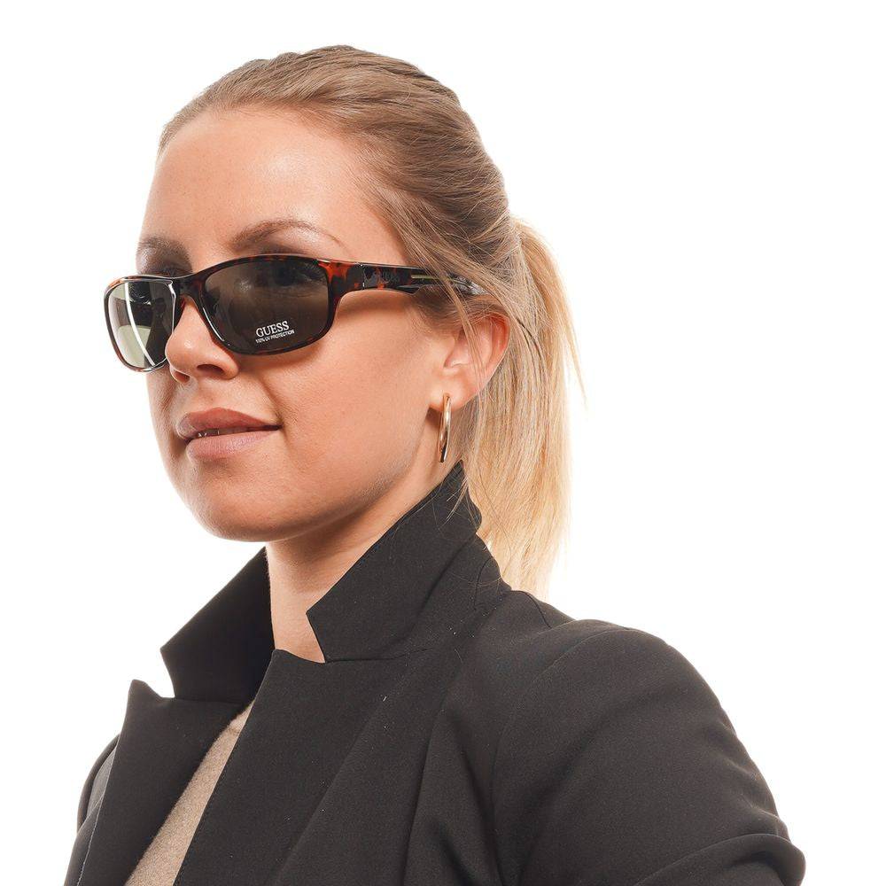 Guess Brown Plastic Sunglasses - Luxe Nova