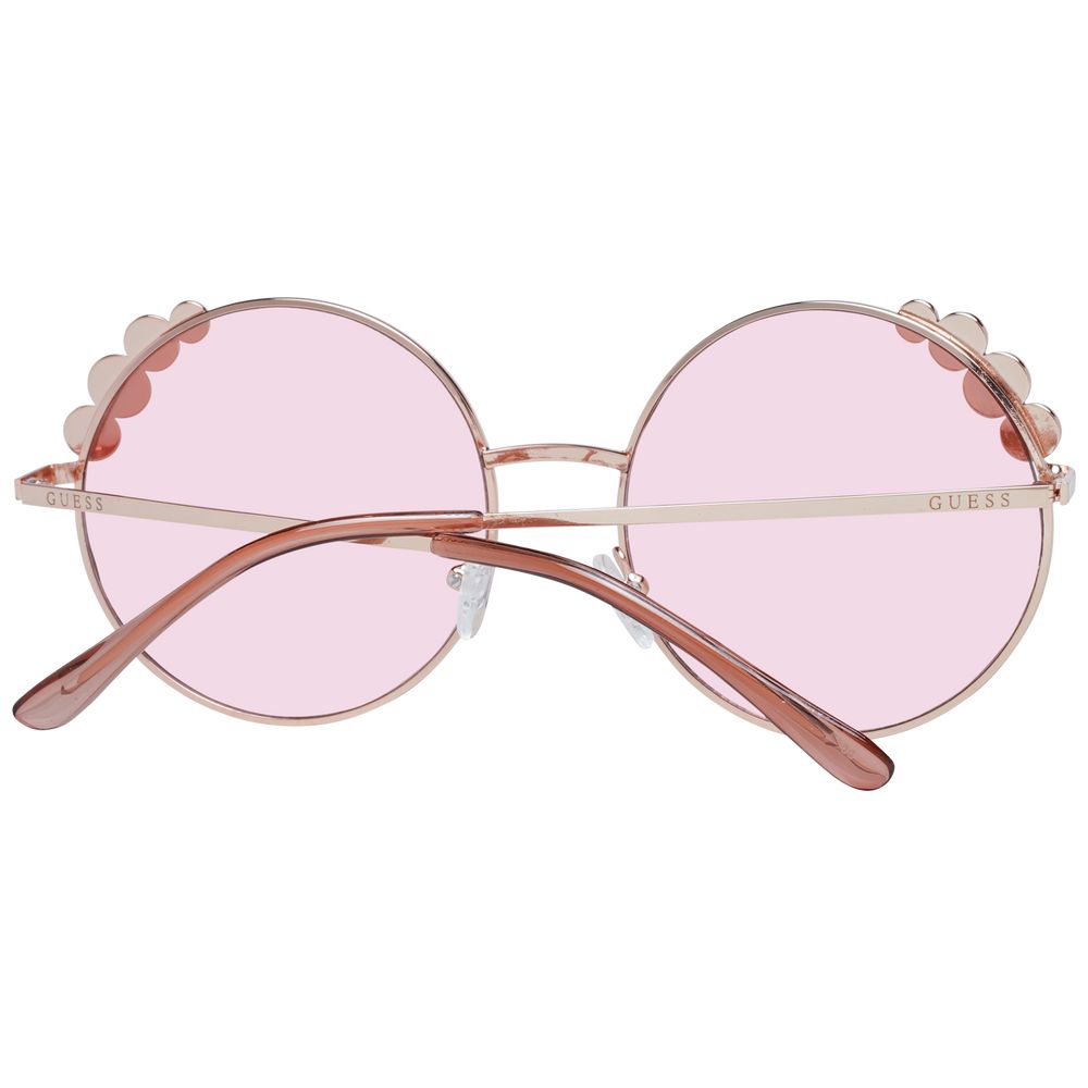 Guess Rose Gold Metal Sunglasses - Luxe Nova