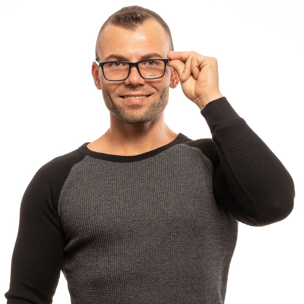 Bally Black Plastic Glasses (Frames) - Luxe Nova